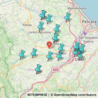 Mappa 64020 Morro D'oro TE, Italia (8.385)