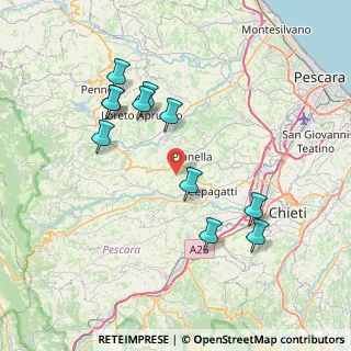 Mappa 64020 Morro D'oro TE, Italia (7.93455)
