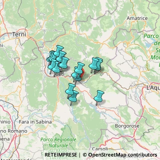Mappa Via Tito, 02015 Cittaducale RI, Italia (10.233)
