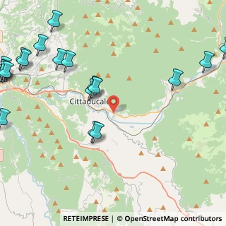 Mappa Via Caporio SS4 KM 97, 02015 Cittaducale RI, Italia (6.668)