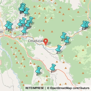 Mappa Via Caporio SS4 KM 97, 02015 Cittaducale RI, Italia (6.309)