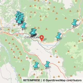 Mappa SS 4, 02015 Cittaducale RI, Italia (5.278)