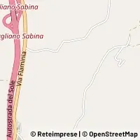 Map Magliano Sabina