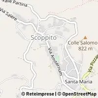 Karte Scoppito