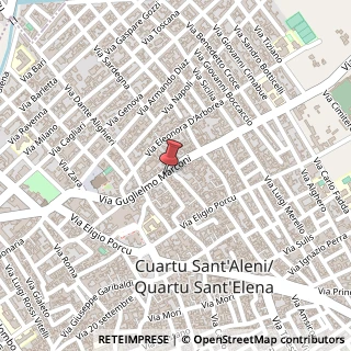 Mappa Via Guglielmo Marconi, 440, 09045 Quartu Sant'Elena, Cagliari (Sardegna)