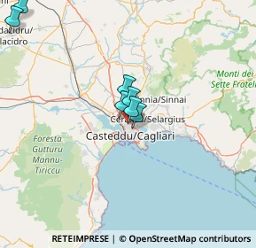 Mappa Via Sulcis, 09121 Cagliari CA, Italia (29.21308)