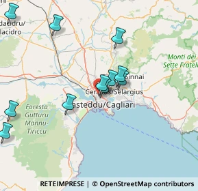 Mappa Via Sulcis, 09121 Cagliari CA, Italia (19.01667)