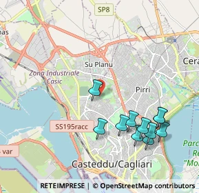 Mappa Via Sulcis, 09121 Cagliari CA, Italia (2.38182)