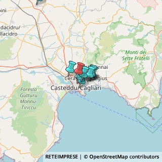 Mappa Via Valerio Pisano, 09134 Cagliari CA, Italia (11.06182)