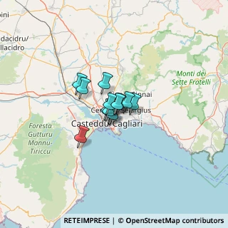 Mappa Via Valerio Pisano, 09134 Cagliari CA, Italia (6.08154)