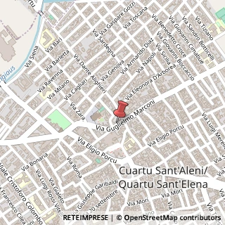 Mappa Via Guglielmo Marconi, 398, 09045 Quartu Sant'Elena, Cagliari (Sardegna)