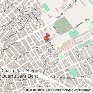 Mappa Via San Francesco,  60, 09045 Quartu Sant'Elena, Cagliari (Sardegna)