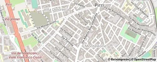 Mappa Cagliari