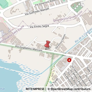 Mappa Via Guglielmo Marconi, 73, 09045 Quartu Sant'Elena, Cagliari (Sardegna)