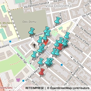 Mappa Via delle Lucciole, 09134 Cagliari CA, Italia (0.09167)