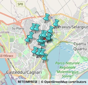 Mappa Risorgimento, 09134 Cagliari CA, Italia (1.113)