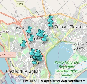 Mappa Risorgimento, 09134 Cagliari CA, Italia (1.66067)