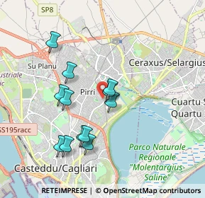 Mappa Risorgimento, 09134 Cagliari CA, Italia (1.86333)