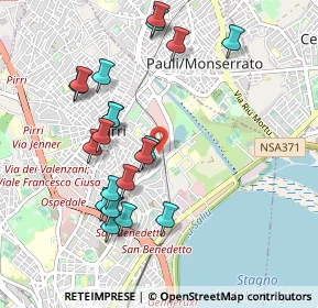 Mappa Risorgimento, 09134 Cagliari CA, Italia (1.0835)