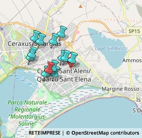 Mappa Via C. Fadda, 09045 Quartu Sant'Elena CA, Italia (1.60308)
