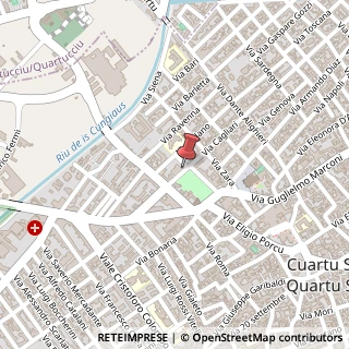 Mappa Via Cagliari, 51, 09045 Quartu Sant'Elena, Cagliari (Sardegna)