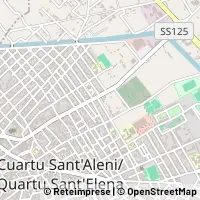 Map Quartu Sant'Elena