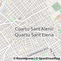 Map Quartu Sant'Elena