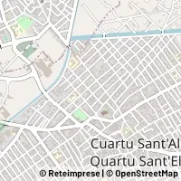 Kaart Quartu Sant'Elena
