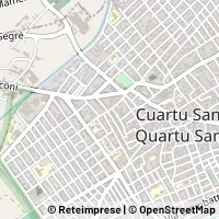 Karte Quartu Sant'Elena