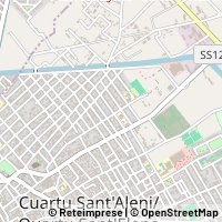 地図 Quartu Sant'Elena