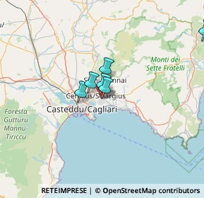 Mappa Via Tiziano Vecellio, 09045 Quartu Sant'Elena CA, Italia (19.48143)