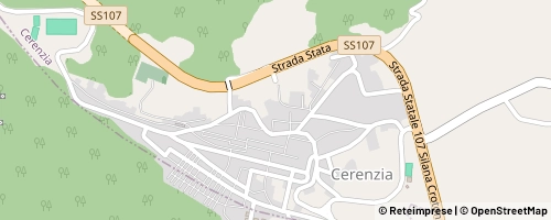 Mappa Cerenzia