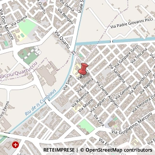 Mappa Via Bari, 25, 09045 Quartu Sant'Elena, Cagliari (Sardegna)