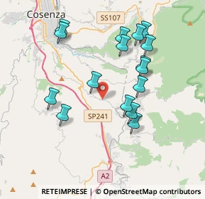 Mappa 87100 Donnici Superiore CS, Italia (4.04813)