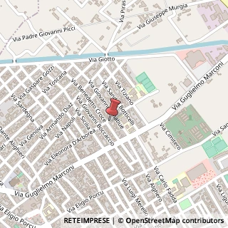 Mappa Via B. Croce, 42, 09045 Quartu Sant'Elena, Cagliari (Sardegna)
