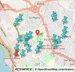 Mappa 4W5+5P, 09121 Cagliari CA (1.2215)