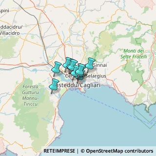 Mappa 09134 Cagliari CA, Italia (18.76083)