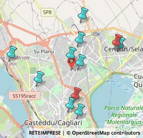 Mappa 09134 Cagliari CA, Italia (2.22727)