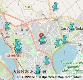 Mappa 09134 Cagliari CA, Italia (2.63429)