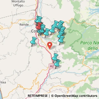 Mappa Contrada Verzano snc, 87100 Cosenza CS, Italia (7.0445)