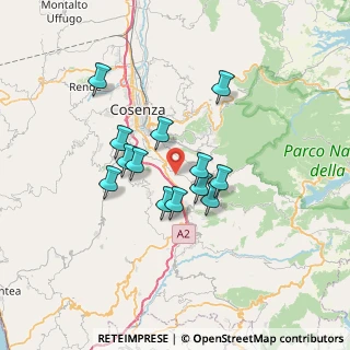 Mappa Contrada Verzano snc, 87100 Cosenza CS, Italia (5.94615)