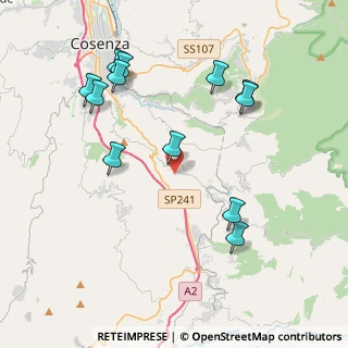 Mappa Contrada Verzano snc, 87100 Cosenza CS, Italia (4.75167)