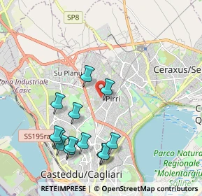 Mappa Via Eleonora Fonseca, 09134 Cagliari CA, Italia (2.34923)