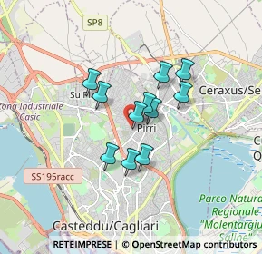 Mappa Via Eleonora Fonseca, 09134 Cagliari CA, Italia (1.28)