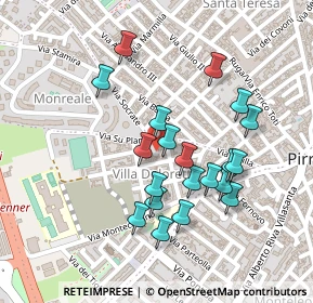 Mappa Via Eleonora Fonseca, 09134 Cagliari CA, Italia (0.233)