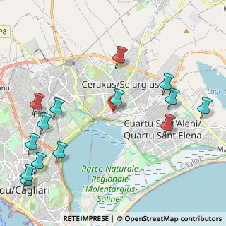 Mappa Via Goffredo Mameli, 09047 Selargius CA, Italia (3.04357)