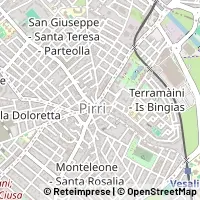 Mapa Cagliari