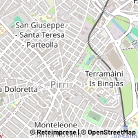 Map Cagliari