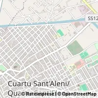 Map Quartu Sant'Elena