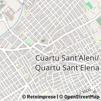 Map Quartu Sant'Elena